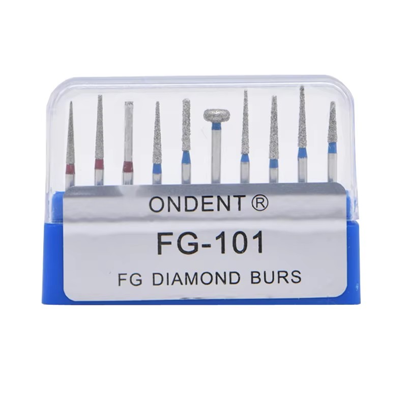 Power Tools Total - 10pcs/Set Diamond Nail Drill Bit Rotery