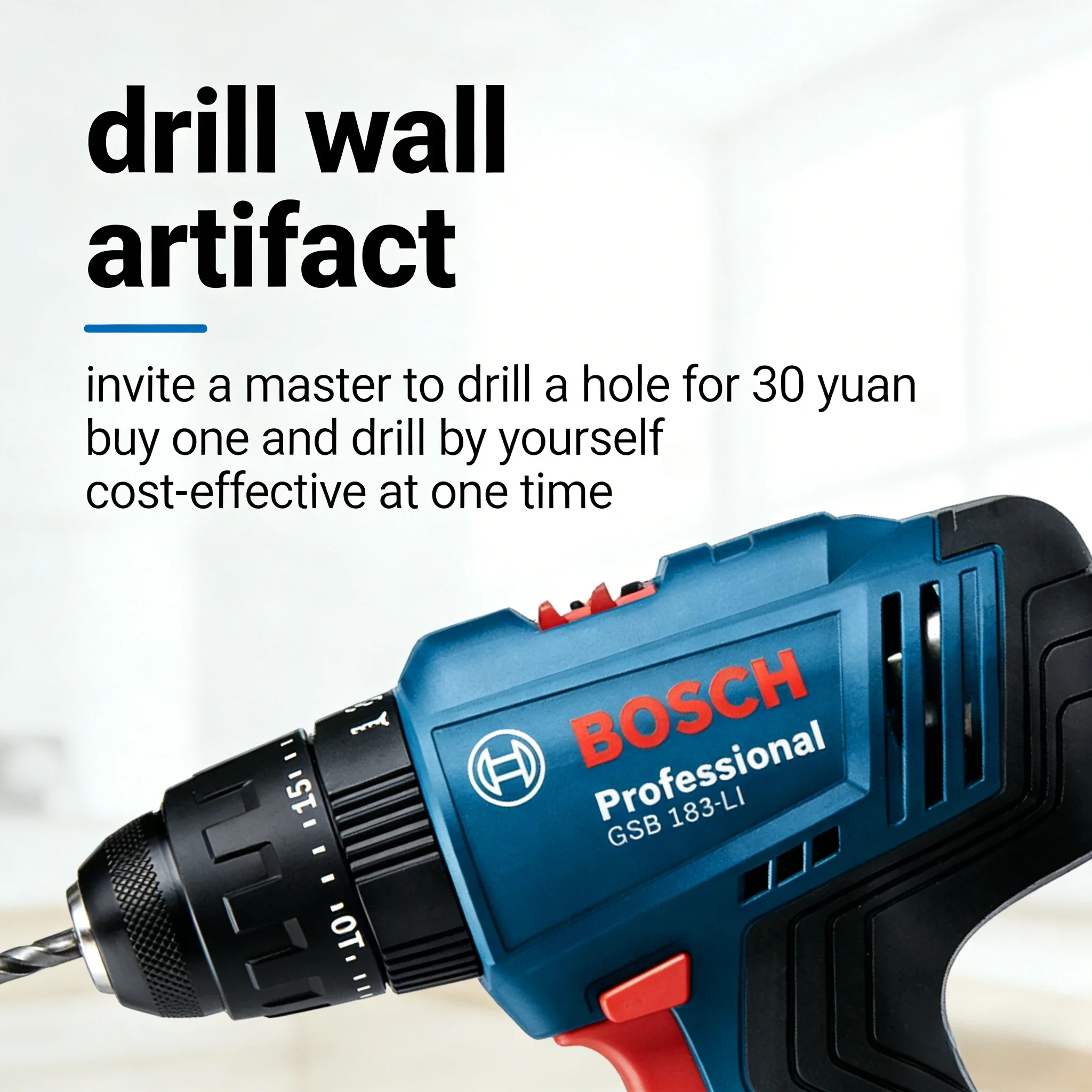 Power Tools Brand - Bosch GSB183-LI 18V Cordless Impact Drill