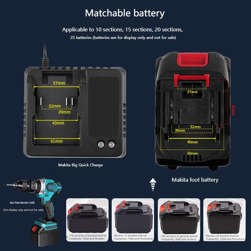 EU US 18V 21V Charger For Maki - Power Tools Brand review and price