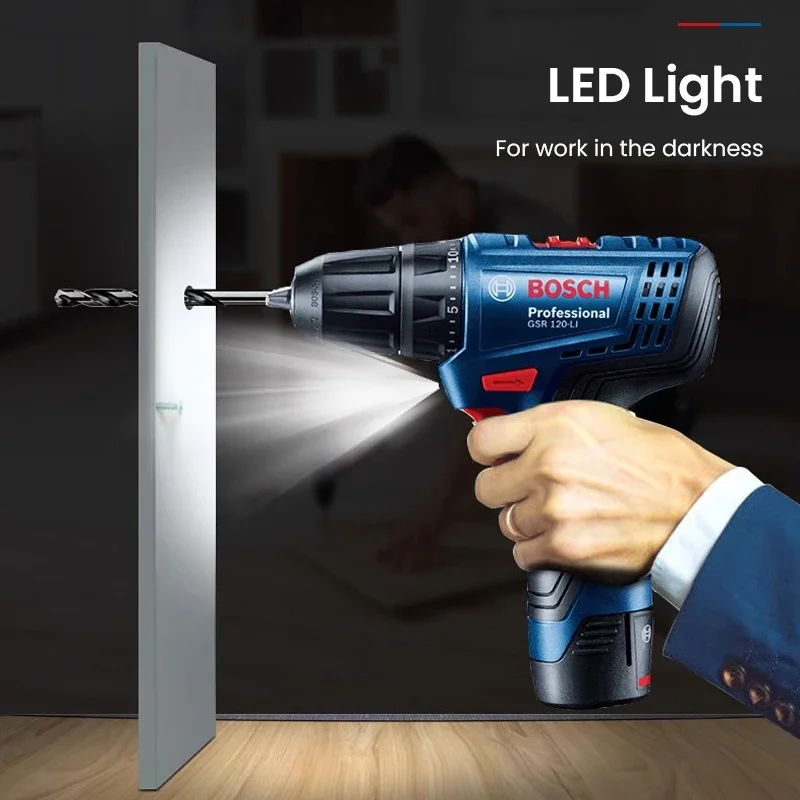 Bosch GSR120-LI Electric Drill - Power Tools Brand review and price