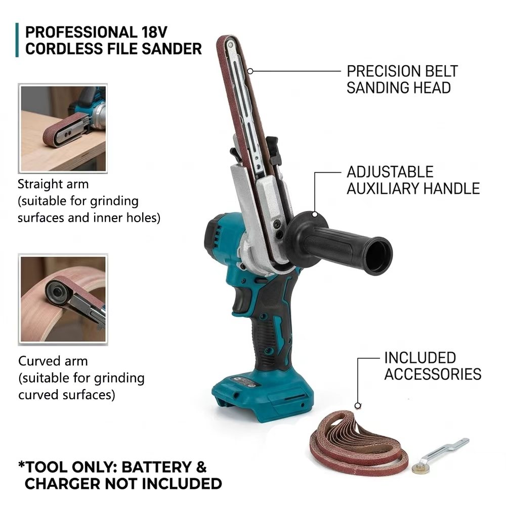 Electric Mini Belt Sander Cord - Power Tools Makita review and price