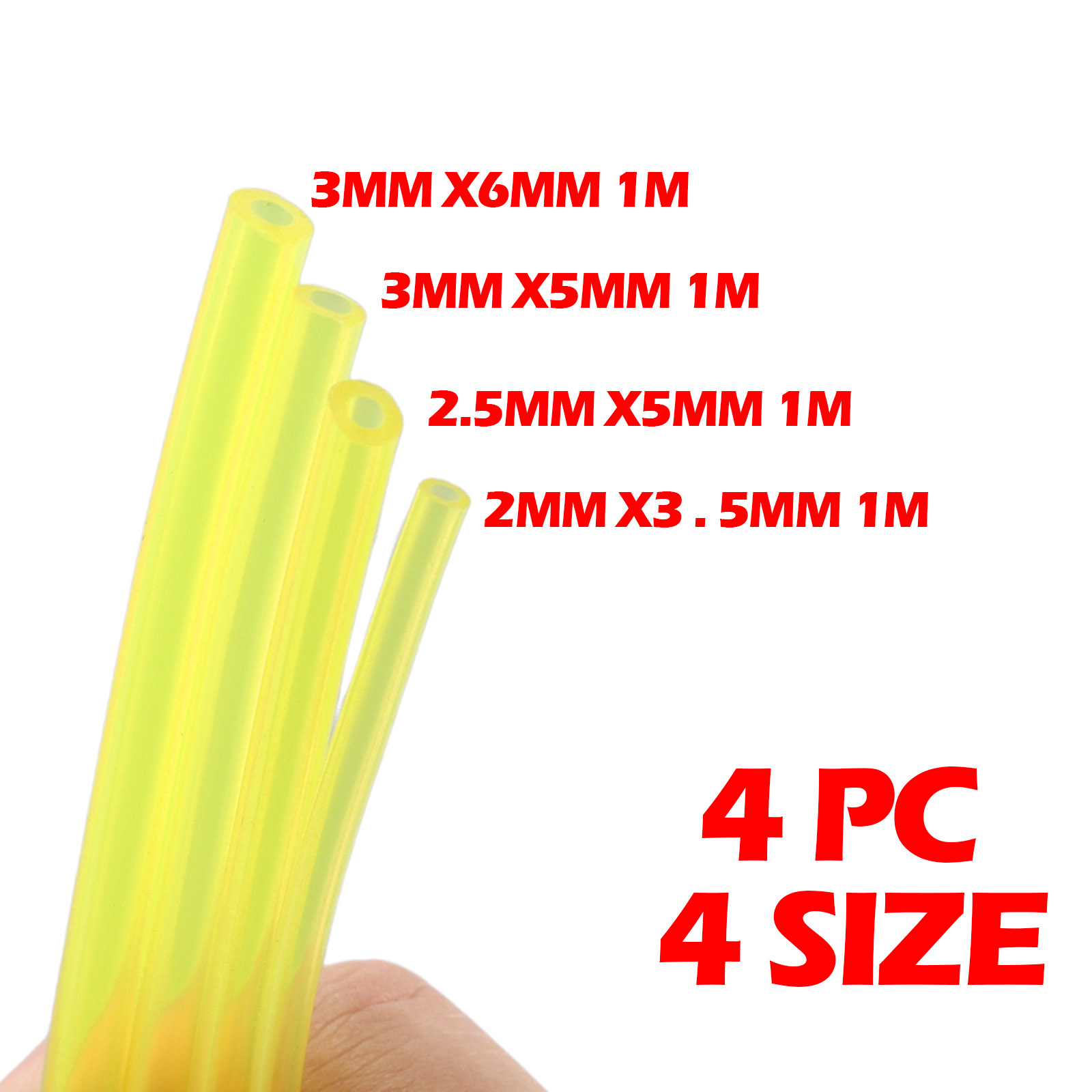 4 PCS 4 Sizes Fuel Gas Hose St - Power Tools Youtube review and price