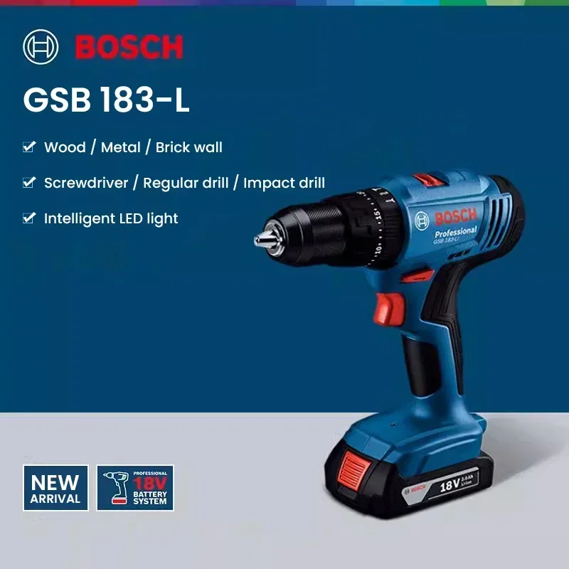 Bosch GSB183-LI 18V Cordless I - Power Tools Brand review and price