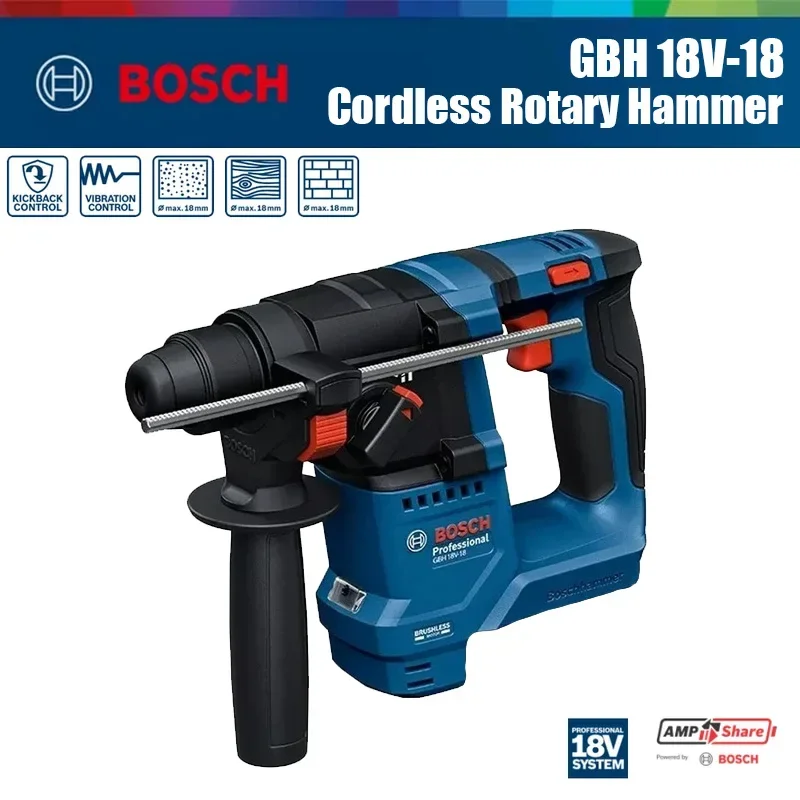 Bosch GBH 18V-18 Cordless Rota - Power Tools Workshop review and price