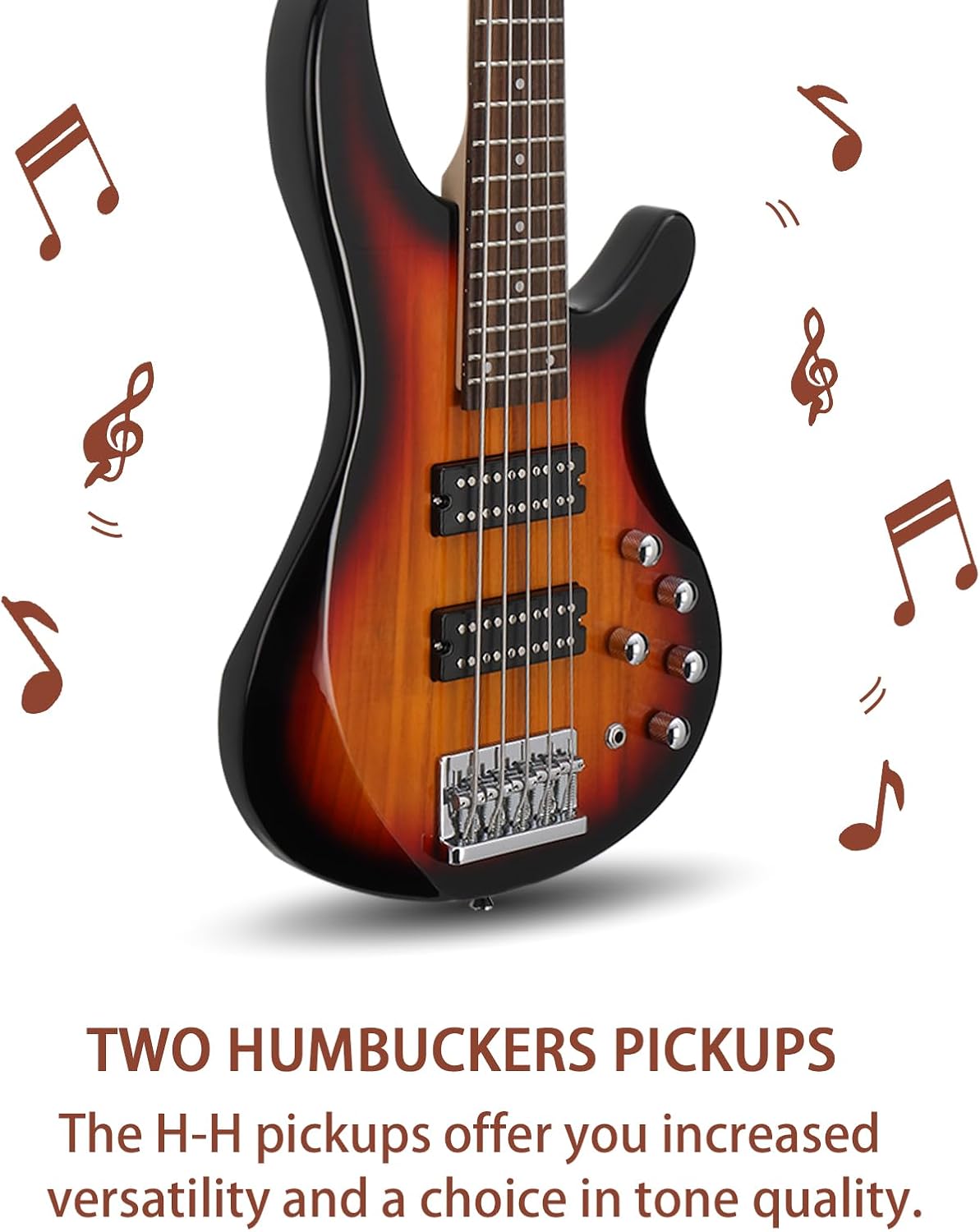 5-String Electric Bass Guitar, - Power Tools Total review and price