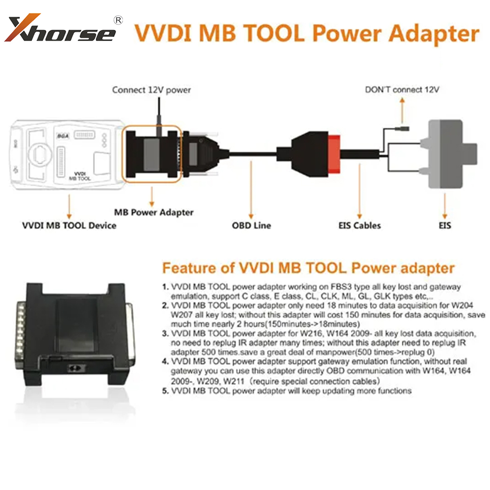 Xhorse VVDI MB BGA Tool Power  - Power Tools Total review and price